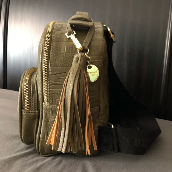 Steve Madden Olive Green BackPack - Picture 2 of 7